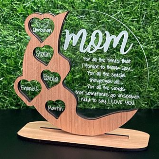 Personalized Grandma Acrylic Frame
