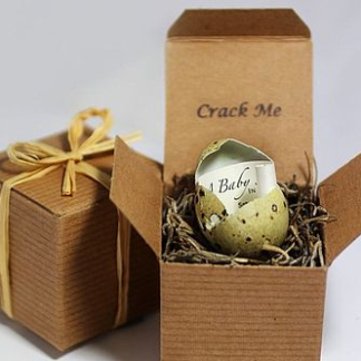 Egg Crack Birthday Card
