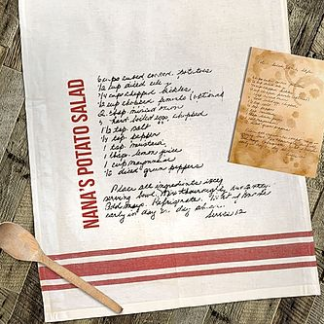 Keepsake Recipe Tea Towel
