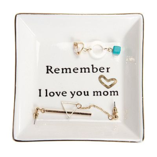 Remember I Love You Trinket Plate