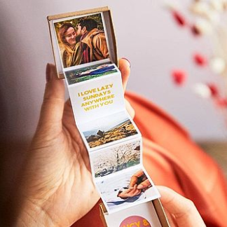 Personalized Our Story Family Album in a Box