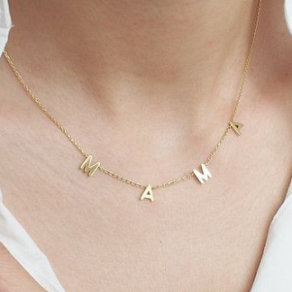 Customized Initial Necklace