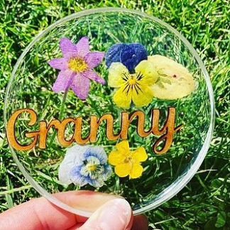 Personalized Grandma Coaster