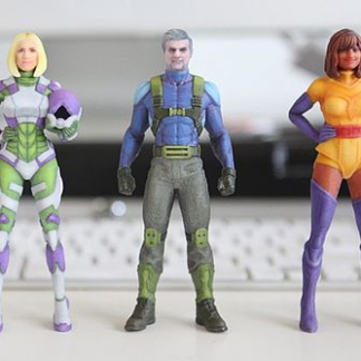 Personalized Superhero Action Figures
