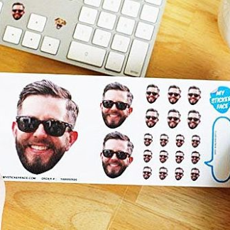 Personalized Face Stickers