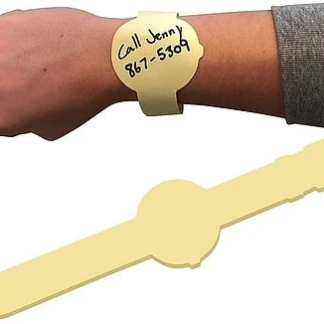 Sticky Note Wrist Watch Pad