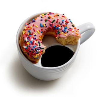 Donut Warming Coffee Mug