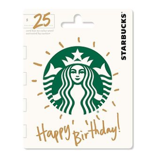 Starbucks Gift Card