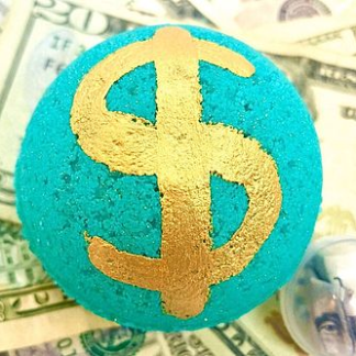 Money Filled Bath Bombs