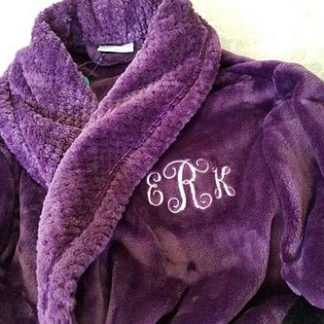 Luxury Personalized Bathrobe