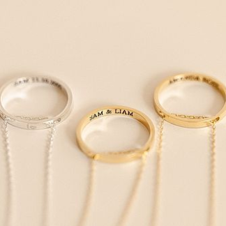 Inner Circle Hidden Message Necklace