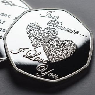 Just Because I Love You Purse Token