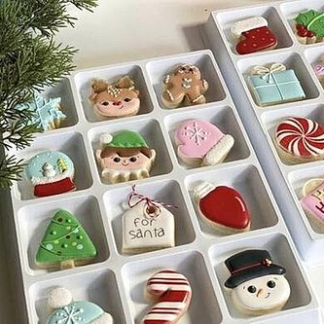 Mini Cookie Advent Calendar