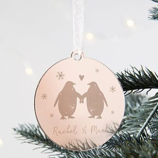 Custom Penguin Ornament