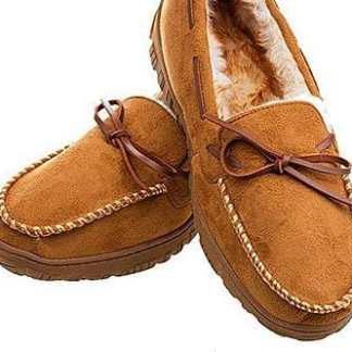 Memory Foam Moccasin Slippers