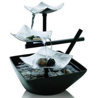 Relaxing Waterfall Fountain