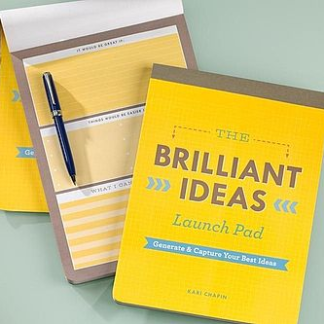 Brilliant Ideas Launch Pad Notepad