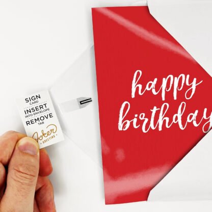 Endlessly Singing Prank Happy Birthday Card - Image 5