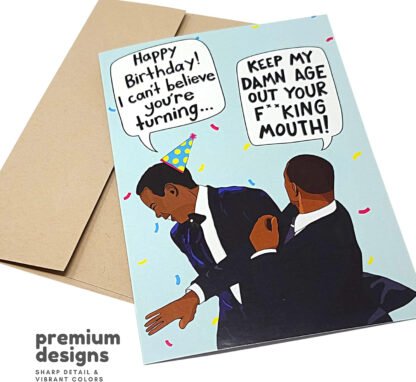 Will Smith Slap Birthday Card - Image 5