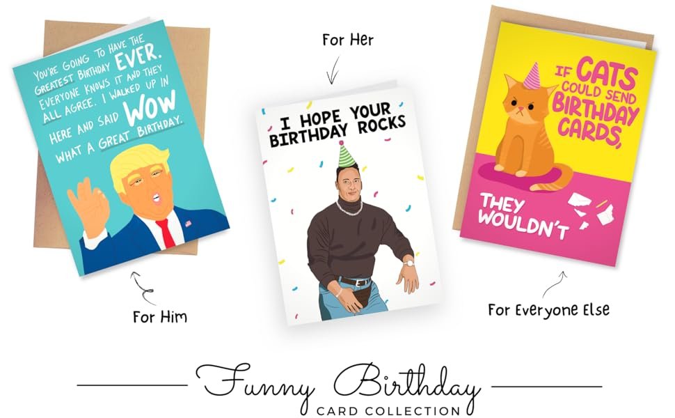 Funny Birthday Card Collection