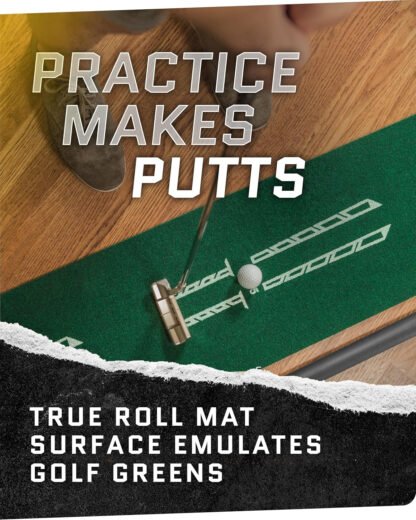 Accelerator Pro Indoor Putting Green with Ball Return - Image 2