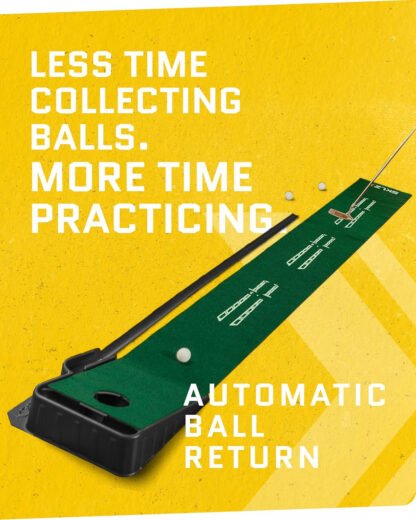 Accelerator Pro Indoor Putting Green with Ball Return - Image 4