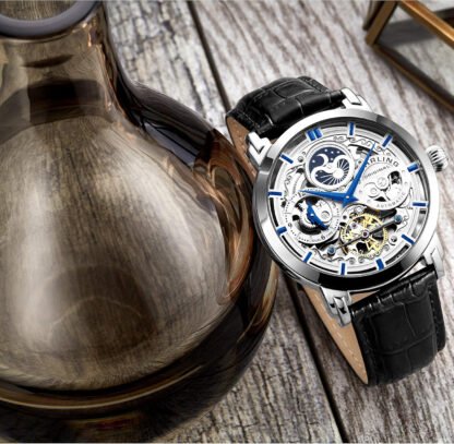 Stuhrling Original Automatic Skeleton Watch - Image 4