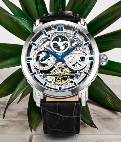 Stuhrling Original Automatic Skeleton Watch - Image 9