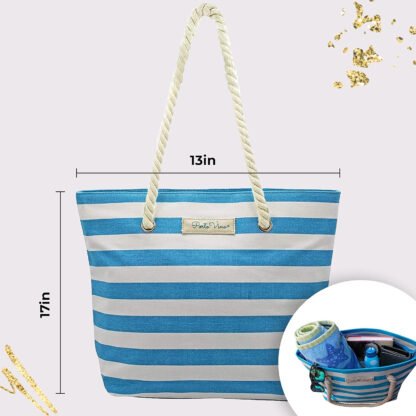 Beach or Picnic Wine Tote - Image 3