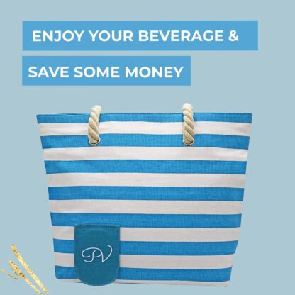 Beach or Picnic Wine Tote - Image 7