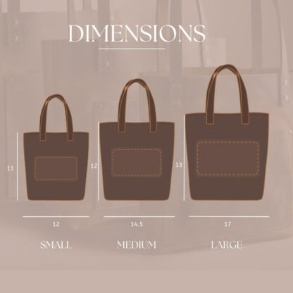 Personalized Leather Tote - Image 9