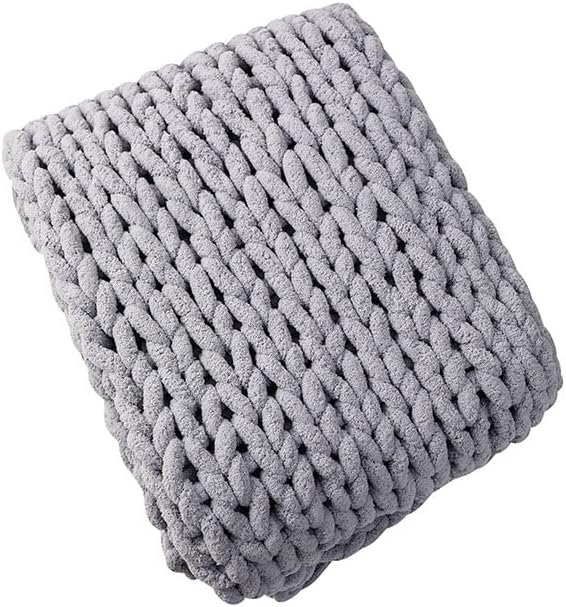 Comfy Chunky Knit Blanket - Image 6