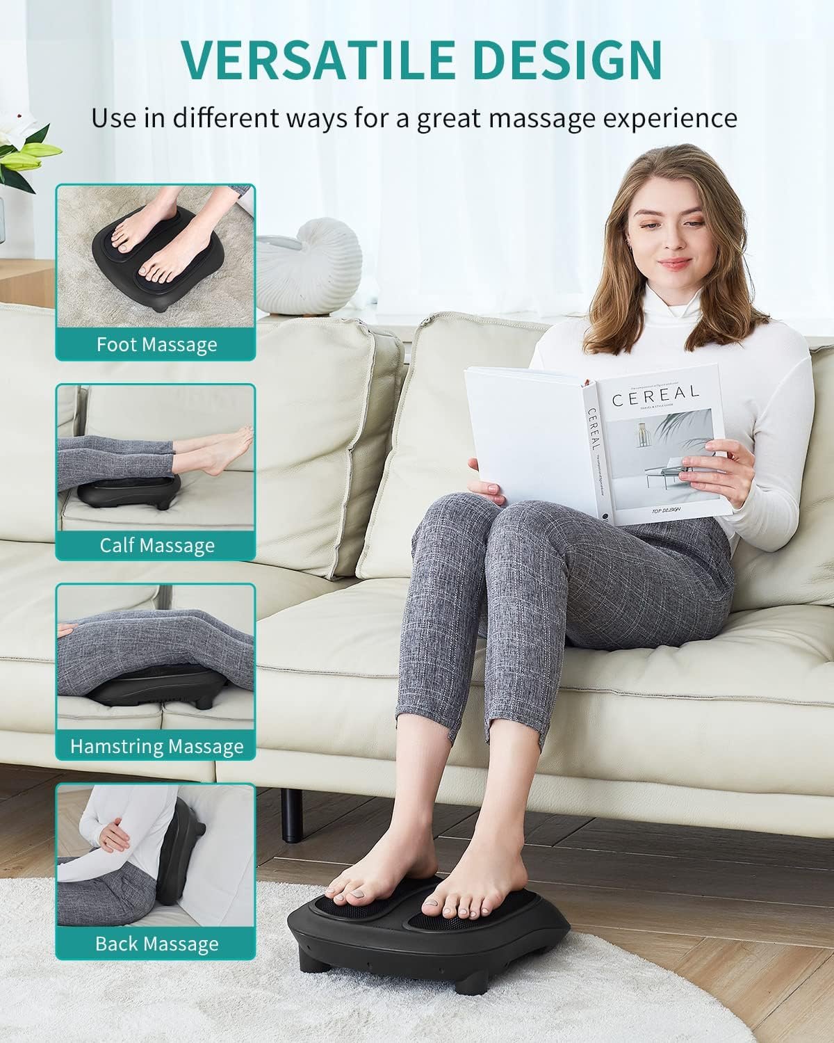 Shiatsu Heated Foot Massager - Image 4