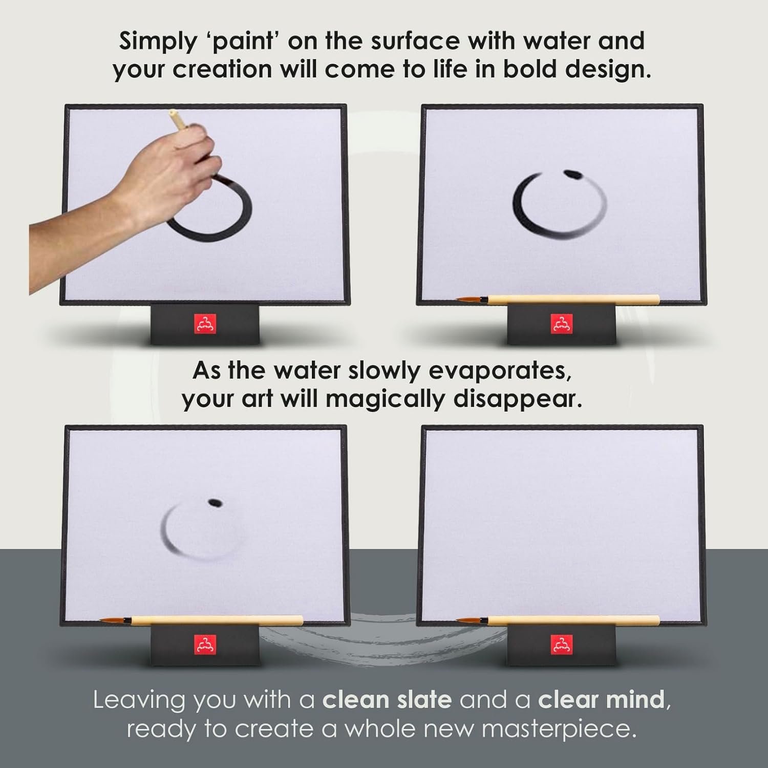 The Original Buddha Board with Water Pen - Image 4