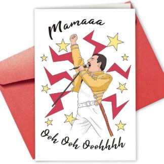 Freddie Mercury Mama Ooh Ooh Card