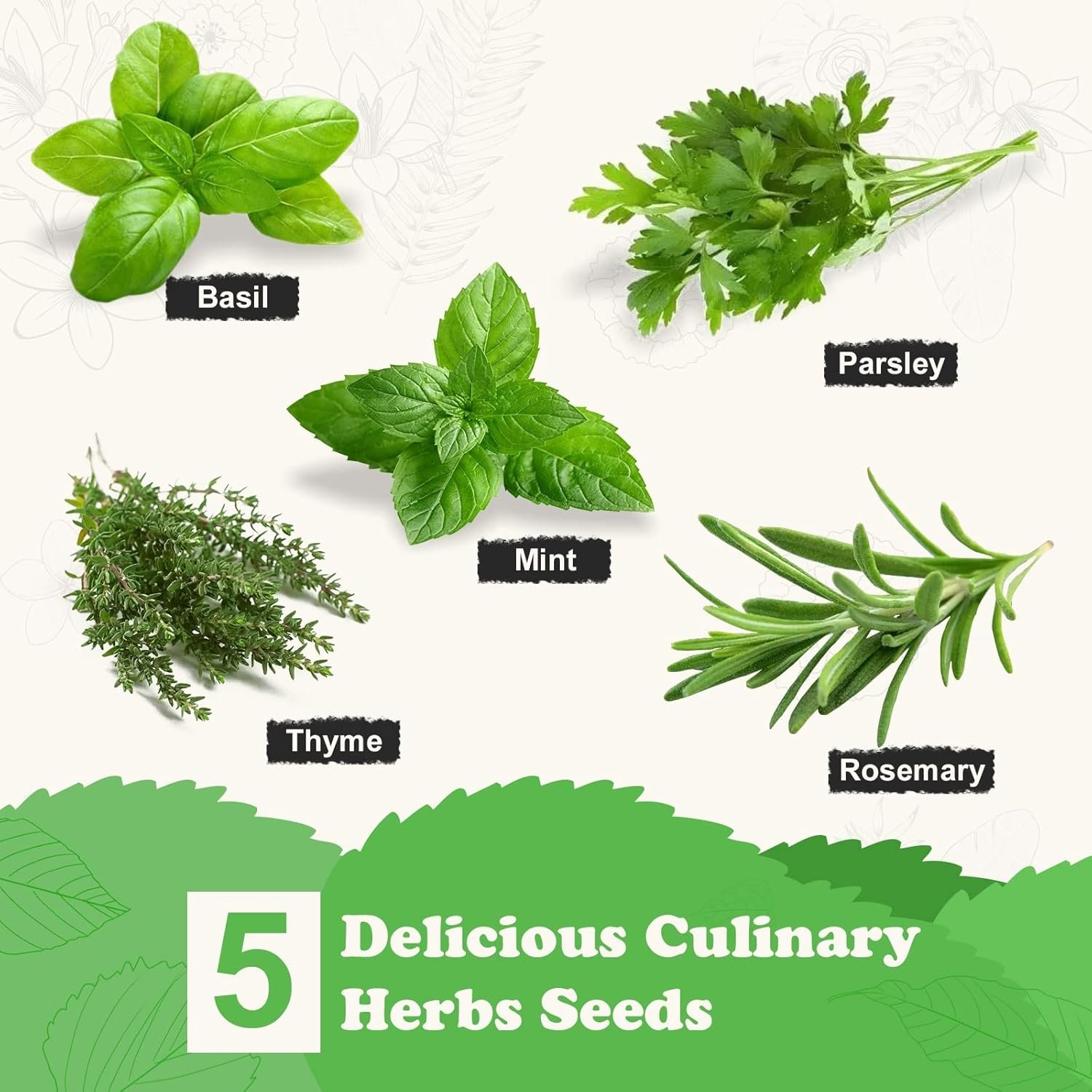 Rustic Indoor Herb Garden Starter Set - Image 7