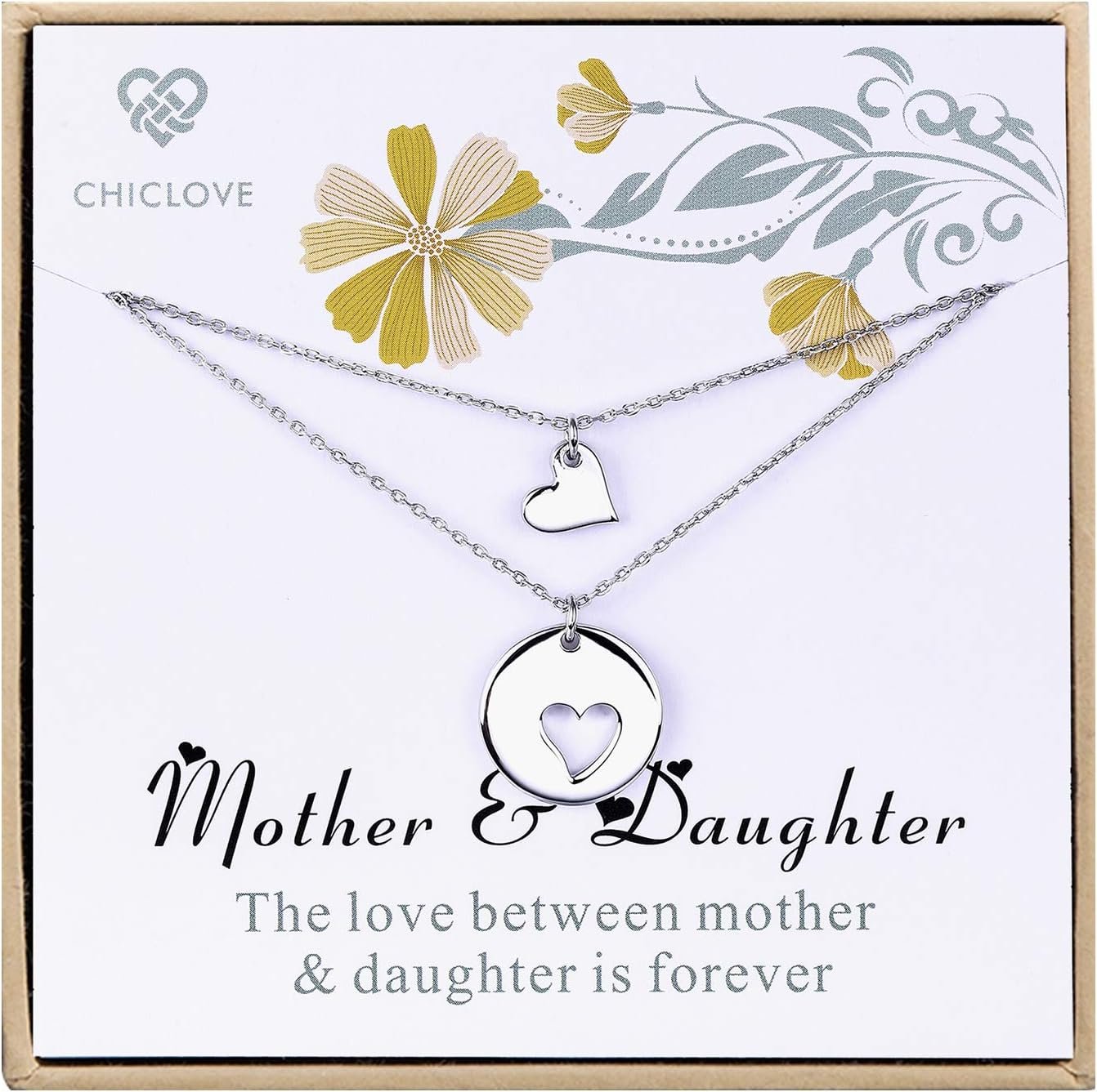 Mother Daughter Matching Necklace
