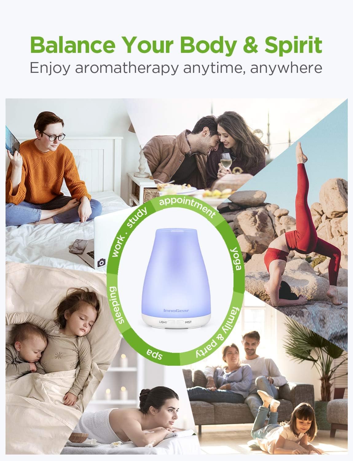 InnoGear Essential Oil Diffuser - Image 7