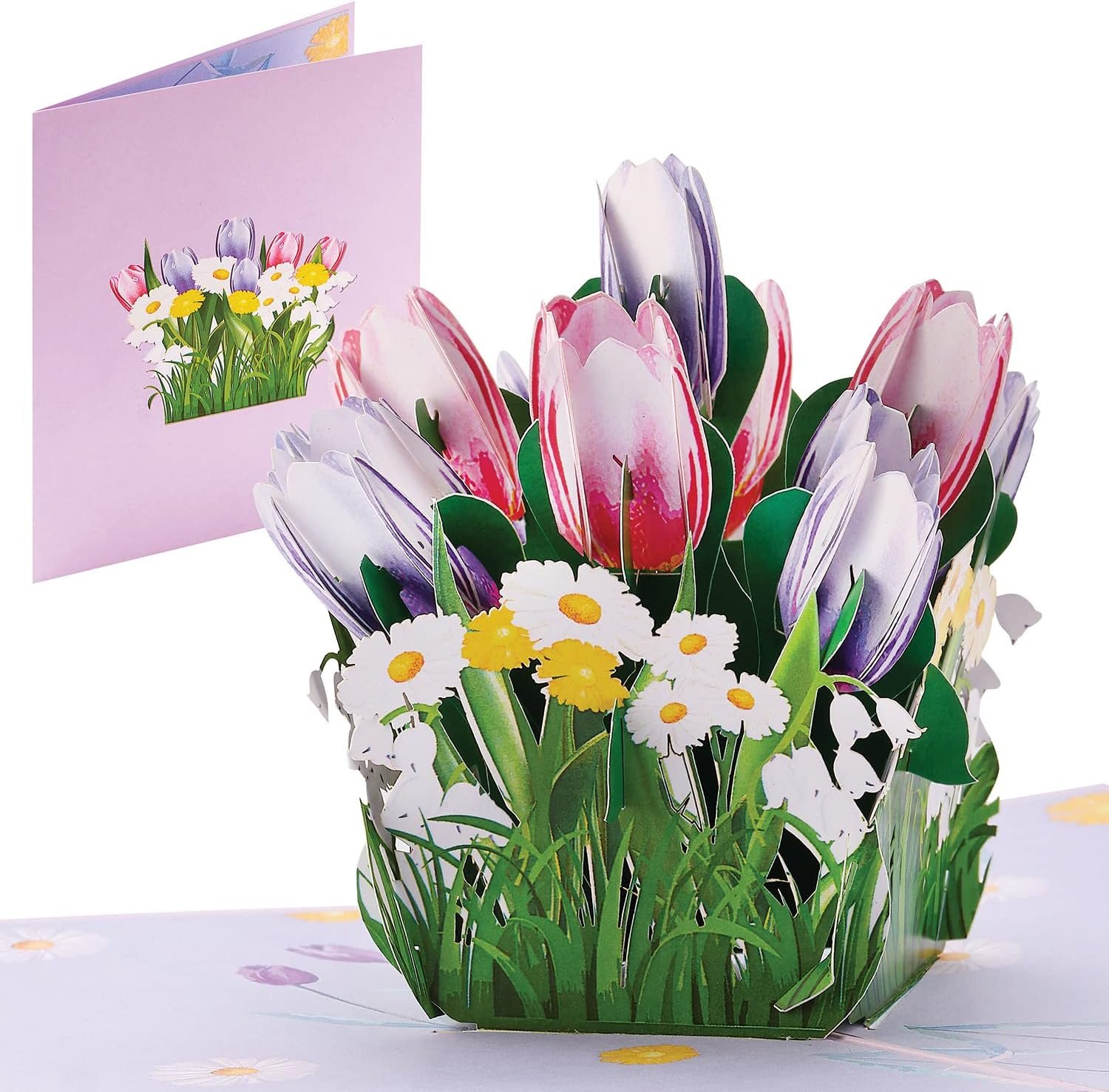 3D Popup Bouquet Birthday Card