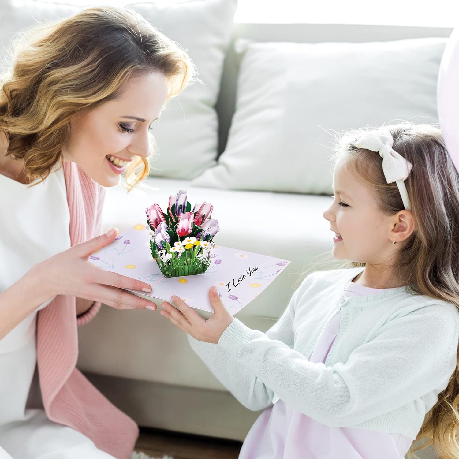 3D Popup Bouquet Birthday Card - Image 2