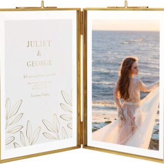 Glass and Metal Photo Frame