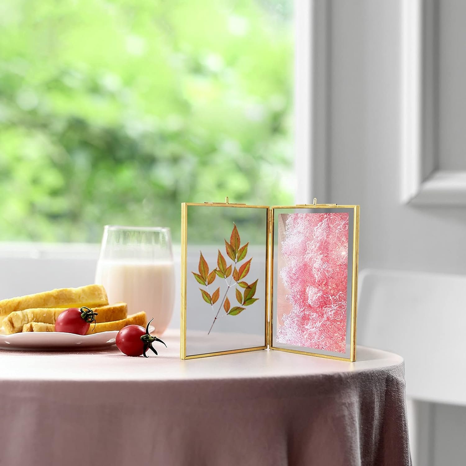 Glass and Metal Photo Frame - Image 3