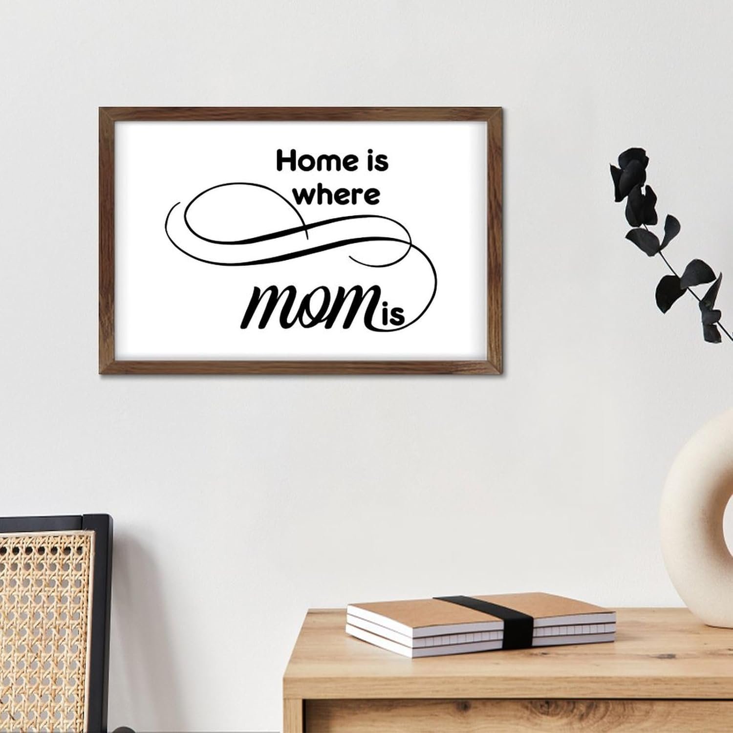 Personalized Home is Where Your Mom Is Sign - Image 4