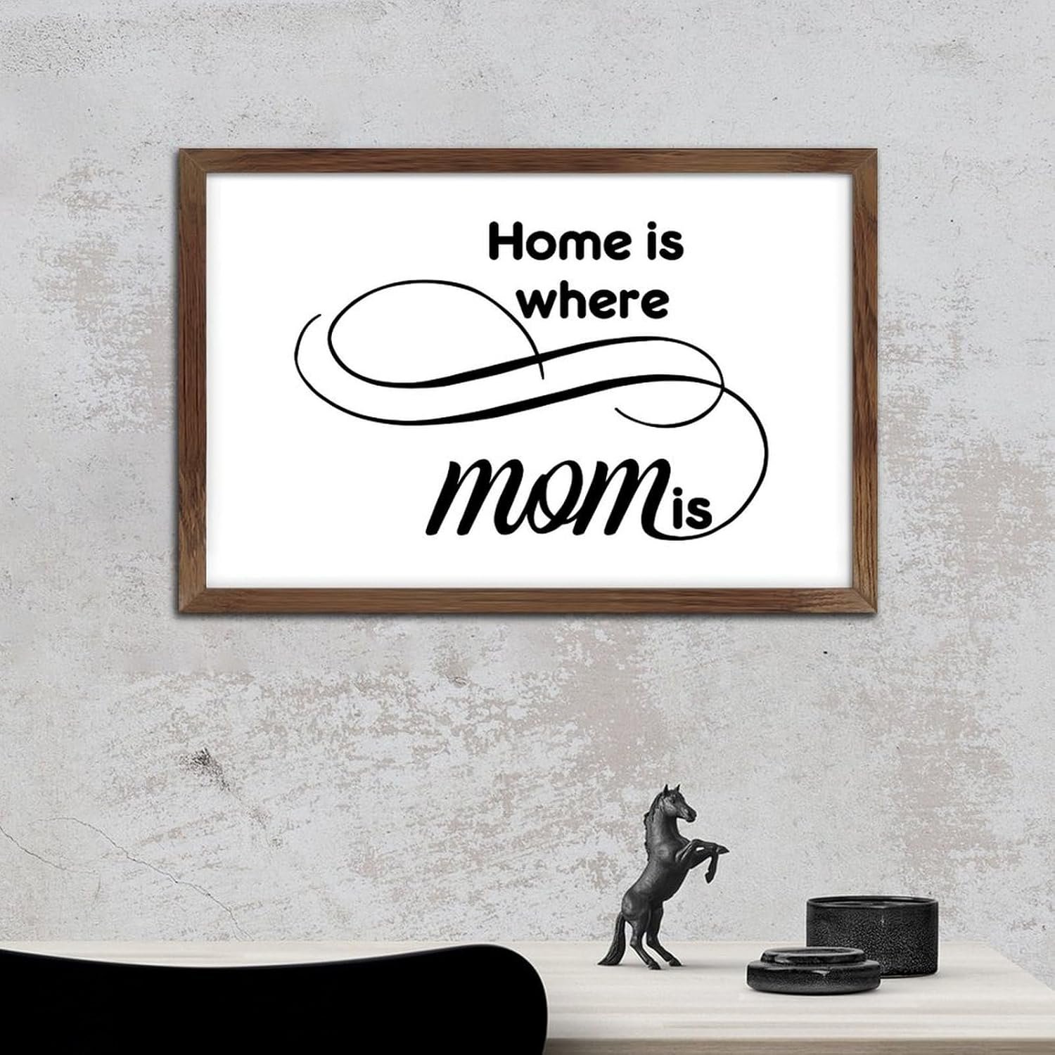 Personalized Home is Where Your Mom Is Sign - Image 5