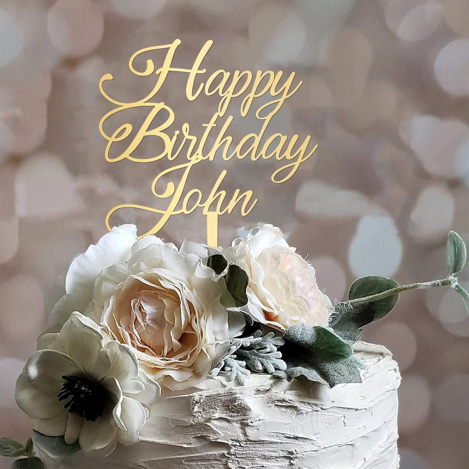 Personalized Birthday Cake Topper - Image 4