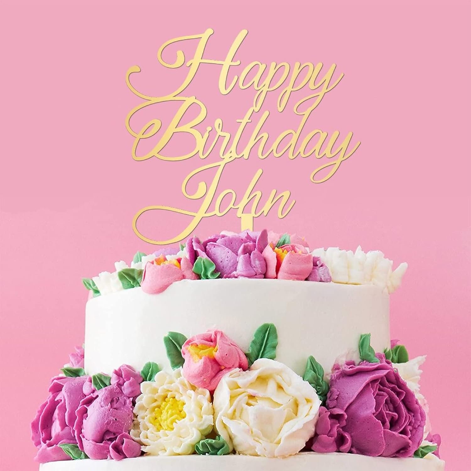 Personalized Birthday Cake Topper - Image 5