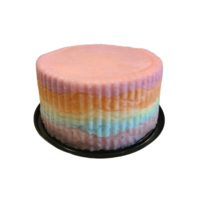Cotton Candy Birthday Cake