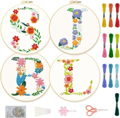 Personalized Monogram Embroidery Kit