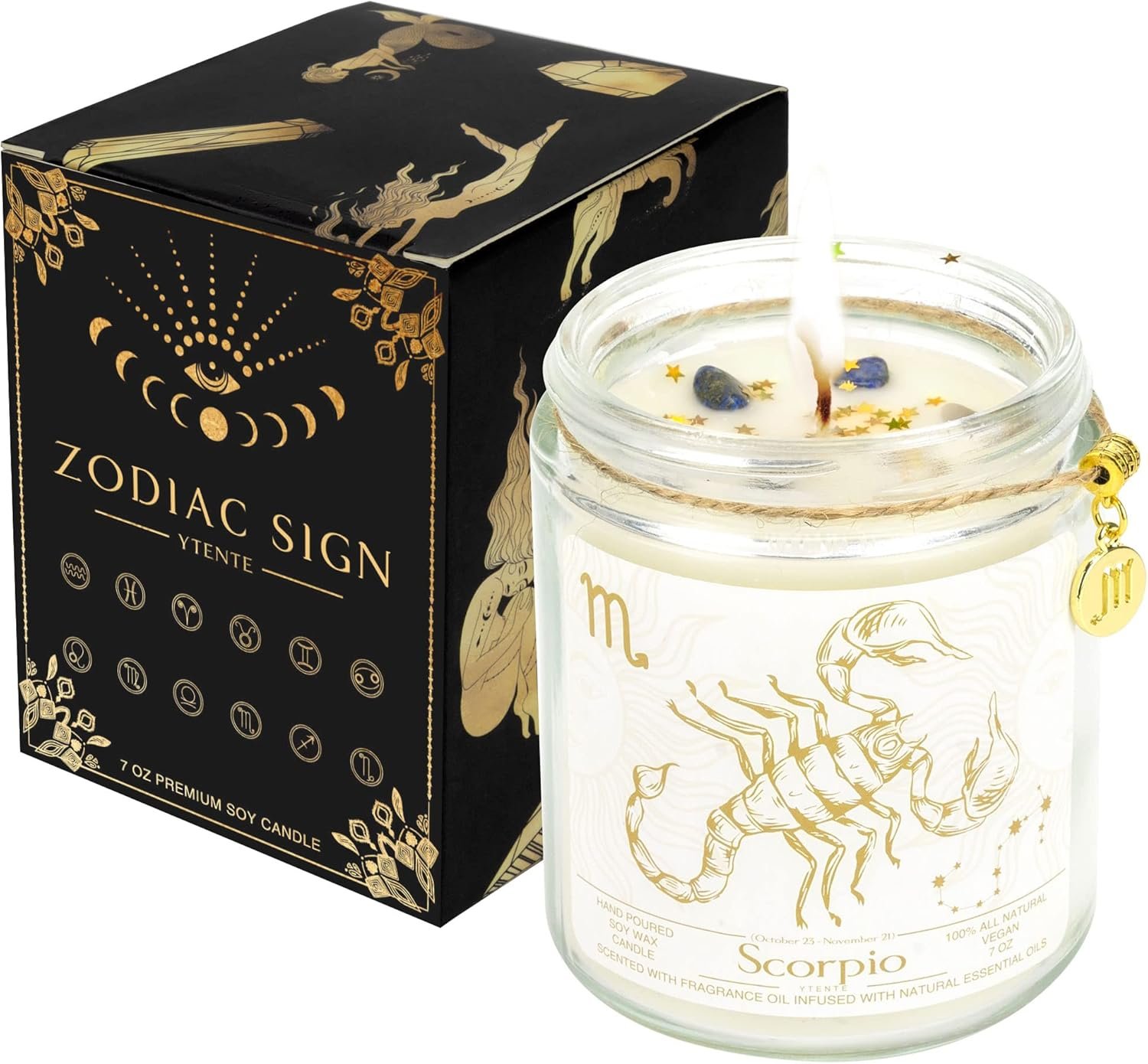 Zodiac Sign Candle