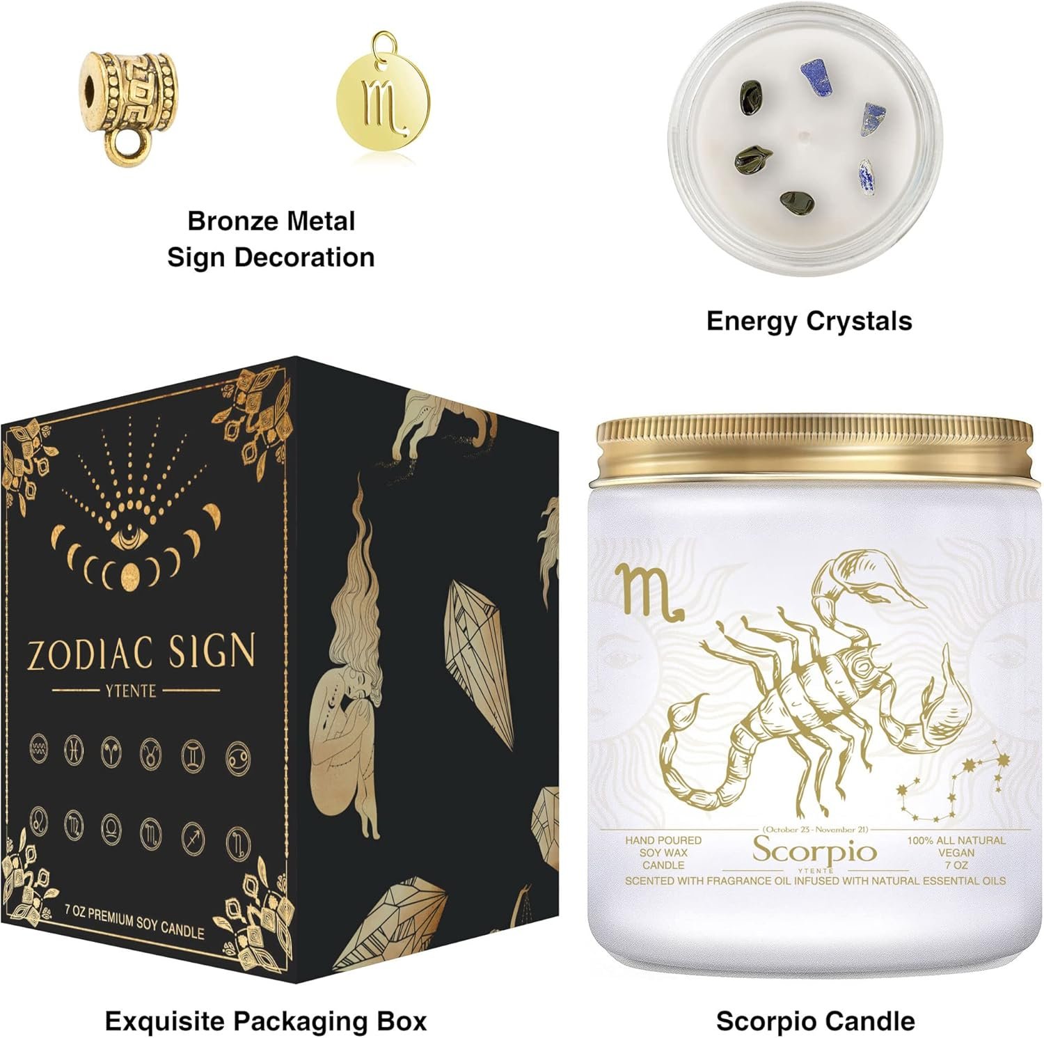 Zodiac Sign Candle - Image 2